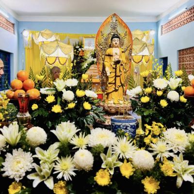 Lễ Nhập Kim Quan Cố Thượng Tọa Thích Thiện Tâm Trang Nghiêm Tại Tổ Đình Quan Âm Tu Viện